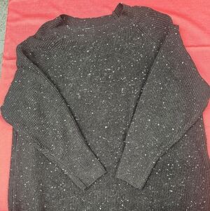 Dex Sweater Dress XL Black Long Sleeve‎